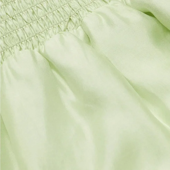 Wayf Tiered Midi Dress Mint Size M - Picture 11 of 14